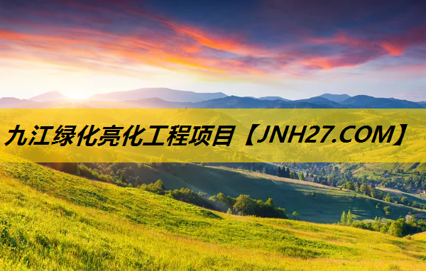 九江绿化亮化工程项目